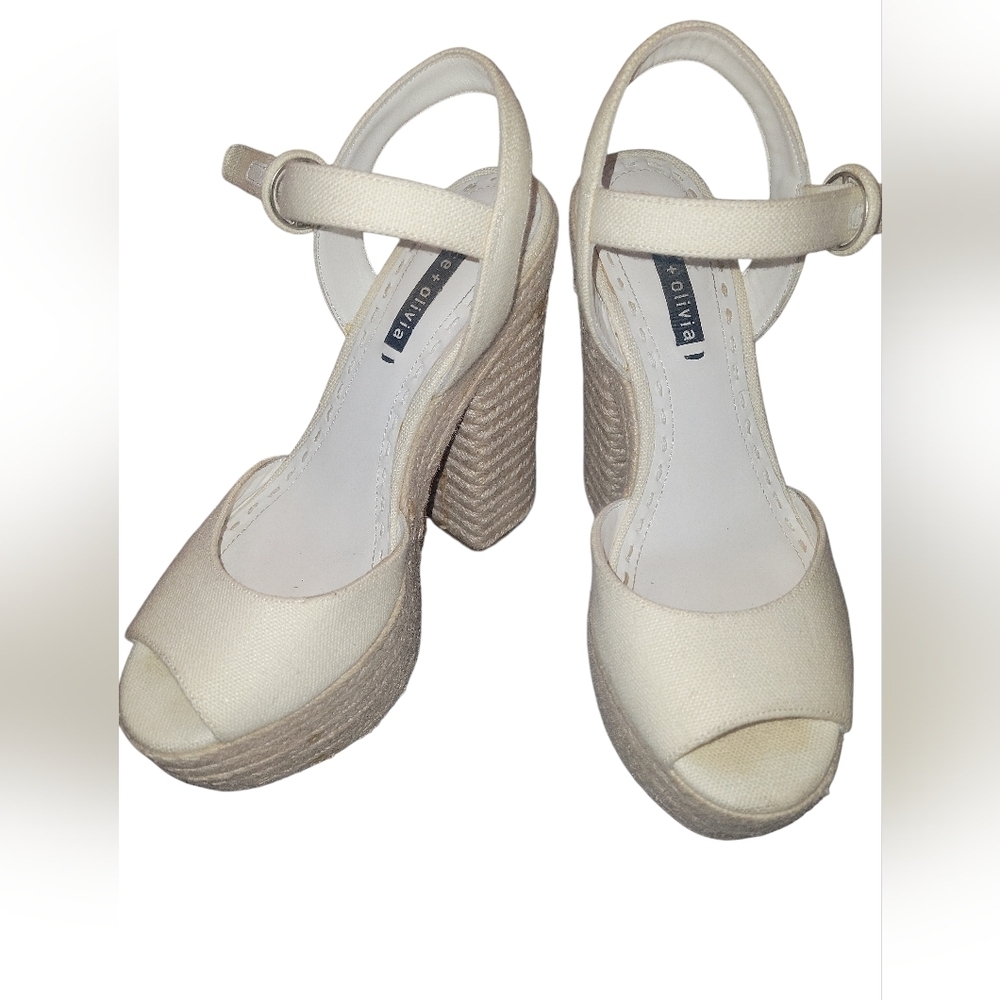 Alice + Olivia Cream Women's Shoes
